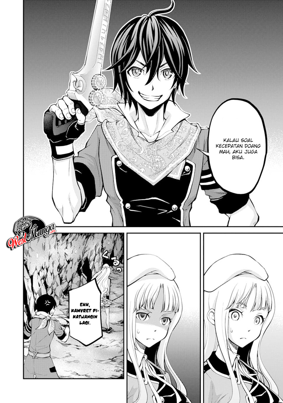 Saisoku Musou No B-kyuu Mahou Tsukai Chapter 06.1 Bahasa Indonesia